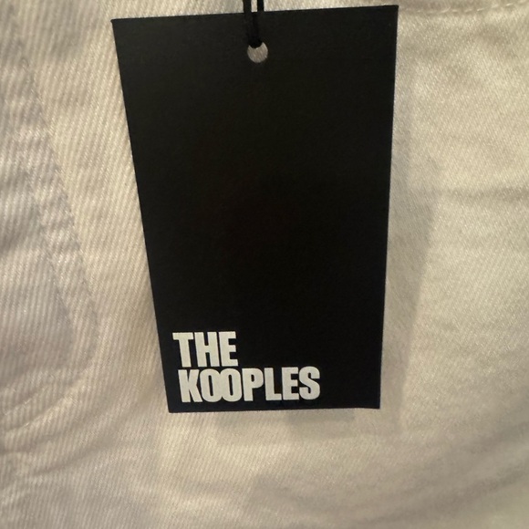 The Kooples White Jeans Straight Leg - Picture 8 of 13